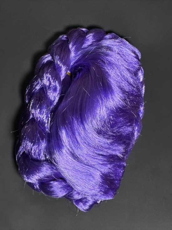NOT FOR SALE - Kids Rumi Kpop Demon Hunters Purple Cosplay Wig NWOT main image 8